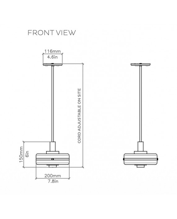 Bert Frank Masina Pendant Lamp